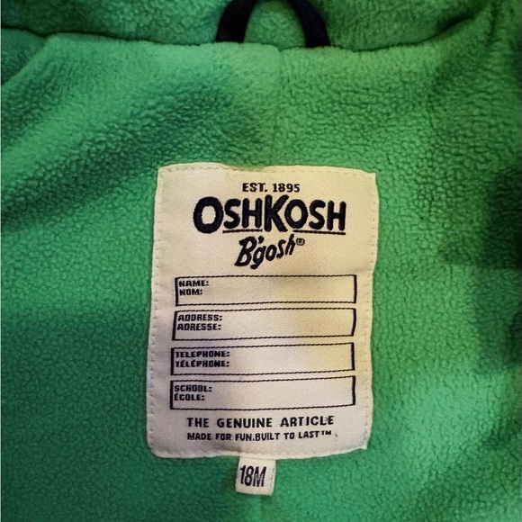 Osh kosh Snowsuit - Picture 2 of 2